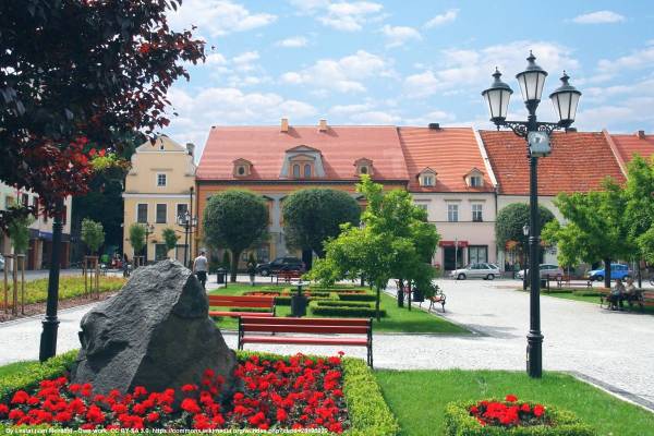 Kluczbork - atrakcje turystyczne, co warto zwiedzić? - rynek w kluczborku