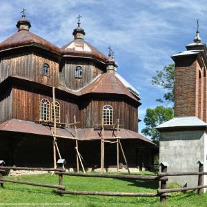 Drewniana cerkiew pw. św. Michała Archanioła w Bystrem - bystre church 02